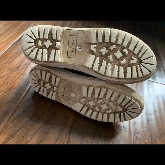 Grey leather J Slides Chelsea boot - Picture 3 of 4